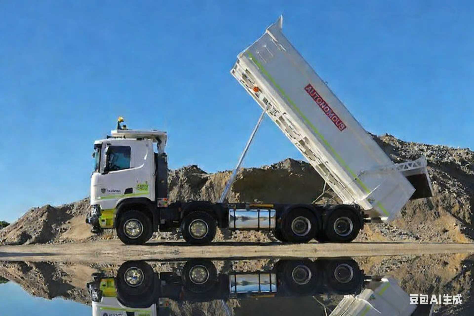 Silinder Hidraulik Trak Dump untuk Pengendalian Beban Stabil