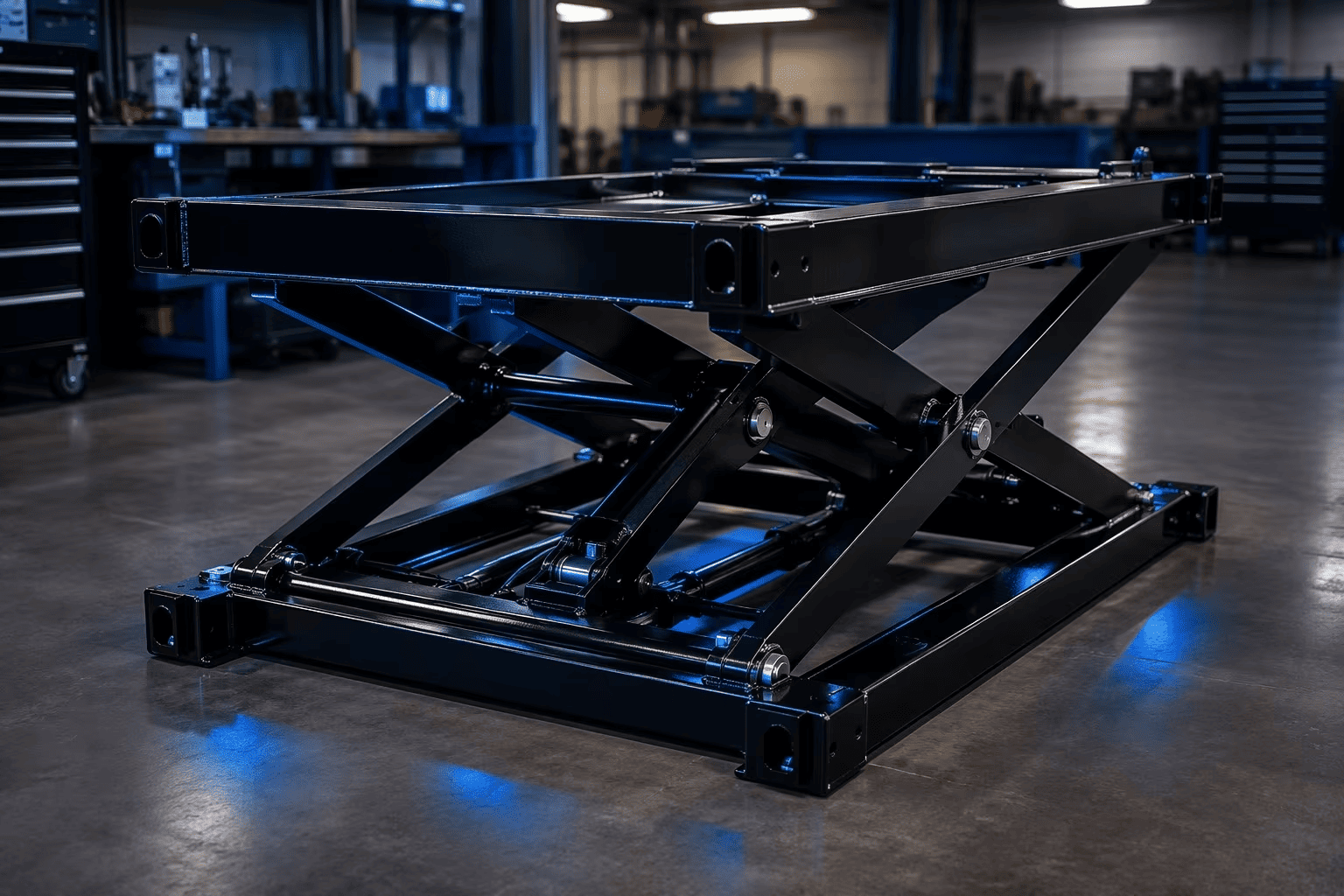 American Type Scissor Hoists: Kejuruteraan Piawaian Kestabilan Armada 2026