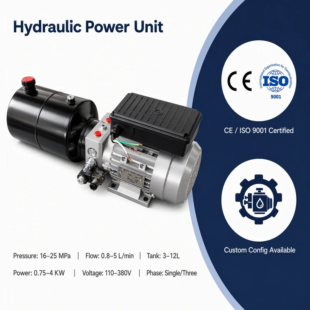 Unit Kuasa Hidraulik DC