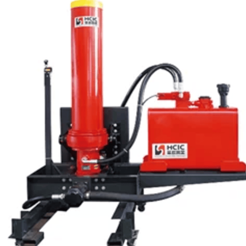 Silinder hidraulik berbilang peringkat yang dipasang di hadapan