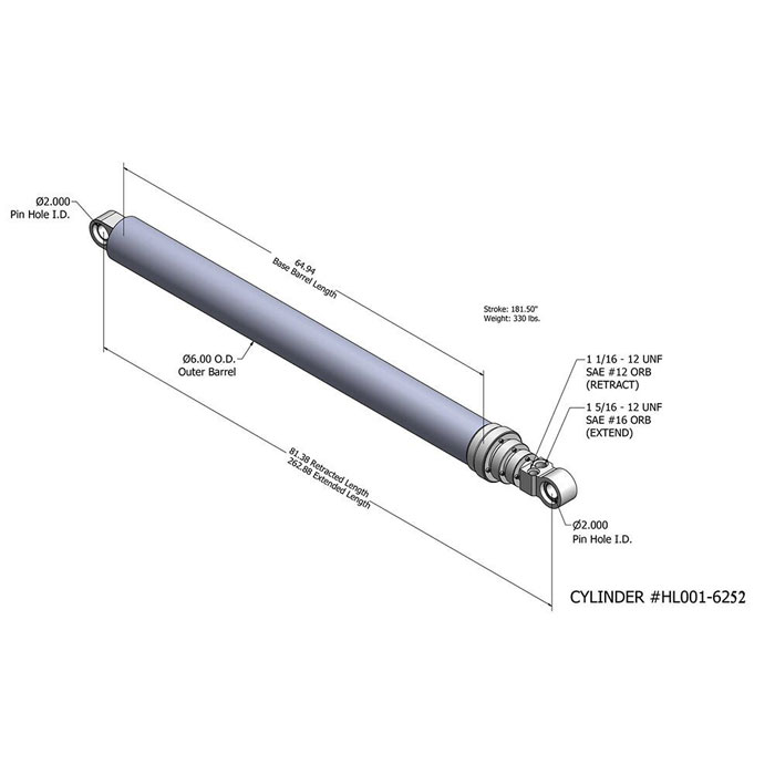 Packeject silinder satu peringkat